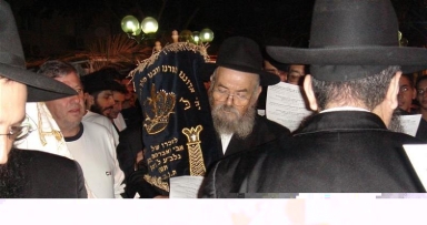 הקפות שניות ב'כיכר העצמאות' בנתניה