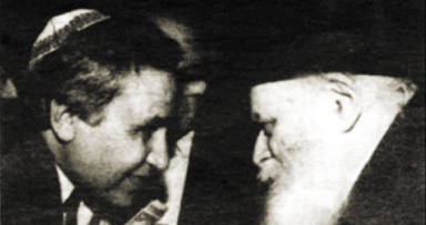 "אני . . אהיה הראשון שילחם שתתפרק הממשלה!"