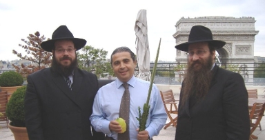 השלוחים נפגשו עם נשיא הקונגרס החדש באירופה