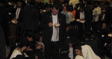 ערב ראש השנה בליובאוויטש