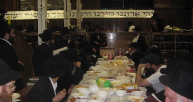 סיום אגרת התשובה ואורח משא-נור אמש ב770