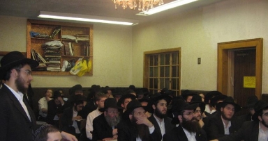 כינוס "והחי יתן אל לבו" התקיימה אמש בבית משיח 770