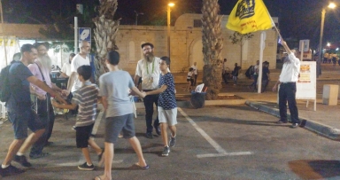 הרב מיכאל קדלבורג : פסטיבל אור בסוכות