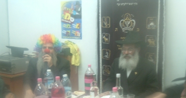 שמחת פורים במדרחוב ירושלים