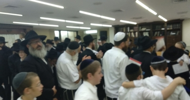 הקפות שניות בנחלת הר חב"ד 