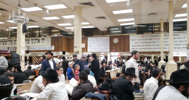 שבוע פרשת אמור בבית משיח 770 