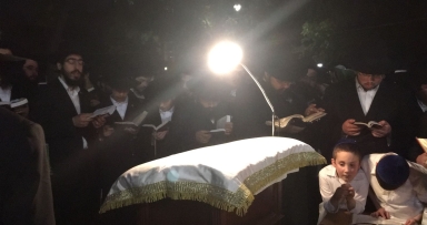 קידוש לבנה עם הרבי שליט"א