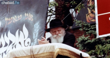 שיחה מהרבי על עליה למירון 