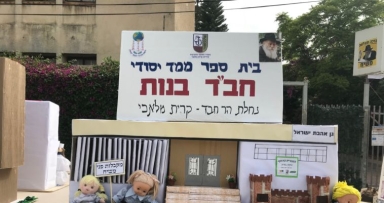 בנחלה בנו את דגמי המוסדות בשכונה