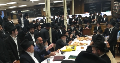 לרגל תשעת הימים סיומים בבית משיח
