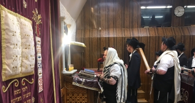יומן משבוע פרשת פינחס בבית משיח 770 