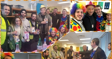 סיכום חג הפורים בשדה התעופה 