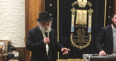 תמונת הלילה • מלמד הניגון שחיבר ב-770