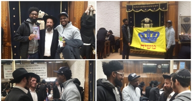 בית חב"ד 770 בפעילות עם הבני נח
