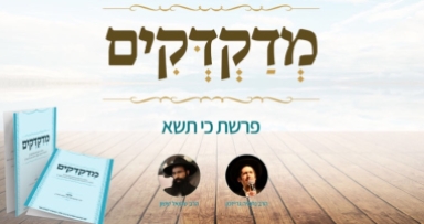 גילוין מדקדקים לפרשת כי תשא 