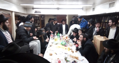 התוועדות פינת החי השבועית ב770