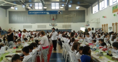 ילדי הוד השרון מתכוננים לחג הפסח 
