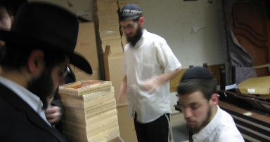 חלוקת המצות למבצעים