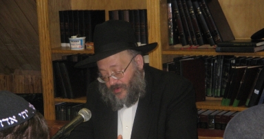 שיעור גאומ"ש והתוועדות ב770