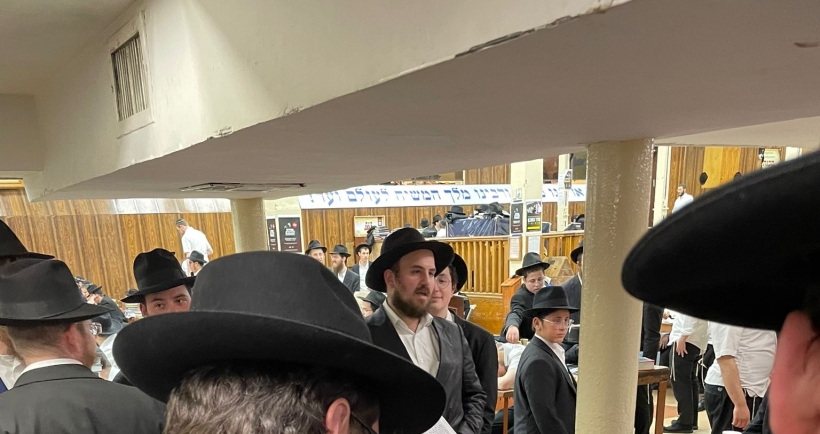 הרב הראשי לישראל בביקור ב770 בית משיח 