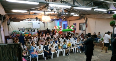 הצלחה גדולה לפארק סוכות בהרצליה