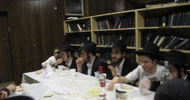 התוועדות לאורחים ב770