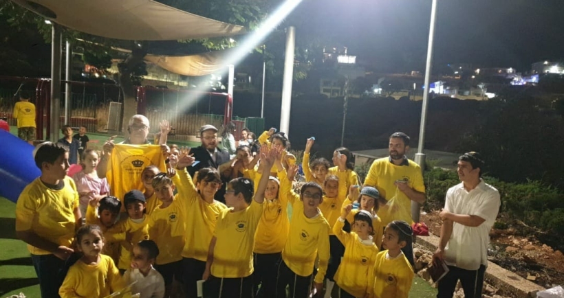 קידוש לבנה בשכונת נוף כינרת