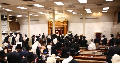 שבוע פרשת ואתחנן בבית משיח 770 