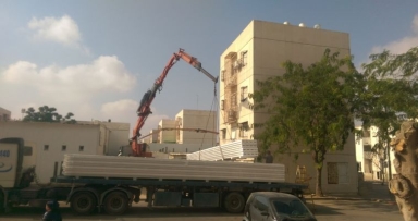החלו בבנית 770 בקרית גת  