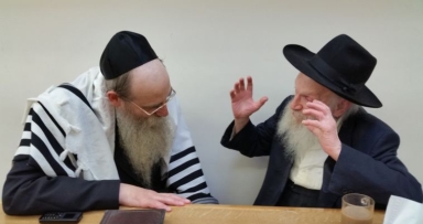 זקני החסידים נפגשו 