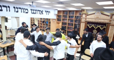 שבת מקורבים בישיבה בצפת