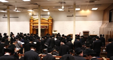 תשעה באב בבית משיח 770 