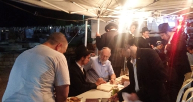 פעילות משיח ביום ההילולא של האר"י 