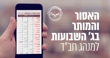 מדריך מקוצר לשלשת השבועות