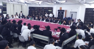 התוועדות כ"ף מרחשון להתמימים בנתניה 
