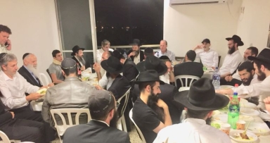 התוועדות לרגל כ"ף מרחשון ברמת אביב