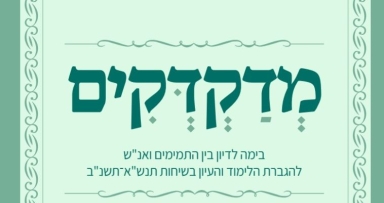 קובץ מדקדקים לפרשת וישלח - להורדה 