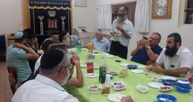 התוועדות ג' תמוז בעכו 