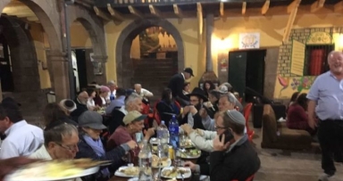 מקורבים ביקרו בבית חב"ד בפרו 