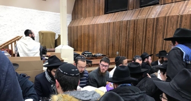 סדר השכם ב770 כהכנה ליו"ד שבט 