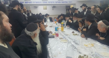 התוועדות ליל שישי עם אנ"ש בלוד 