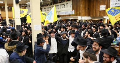 רובשקין הגיע להודות על הנס ב770