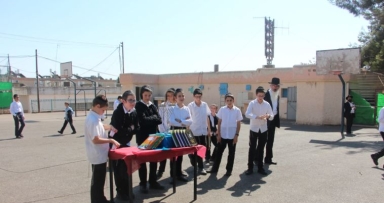 ישיבת אור מנחם צפת במבצע לולב 