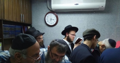 סיום הרמב"ם על קבר אב המלך 