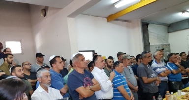 בית כנסת בבסיס הוקדש לע"נ המקושר 
