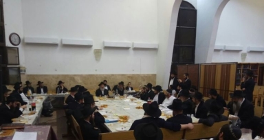 התוועדות בואכם לשלום בצפת 