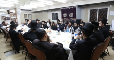 התוועדות לקראת חודש תשרי בבית שמש 