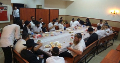 התוועדות עם הרב ווגנר בלוד - יצהר - וצפת