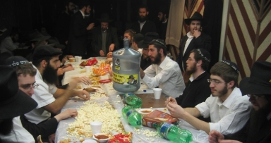 התוועדות חג הגאולה ב"פינת החי"