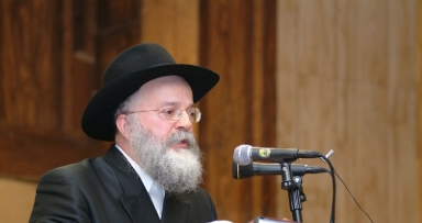 איומים על הרב וולפא בגין הקמפיין נגד בחירת פרס לנשיא